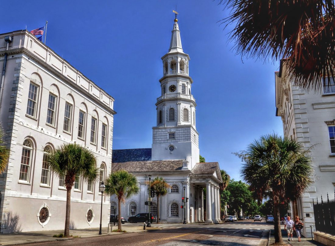 SOUTH CAROLINA : Charleston St. Michael's Episcopal Church